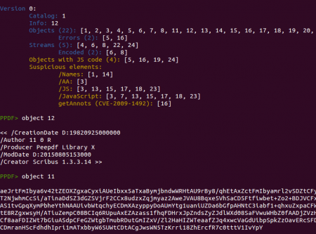 Peepdf Black Hat Arsenal Challenge Author