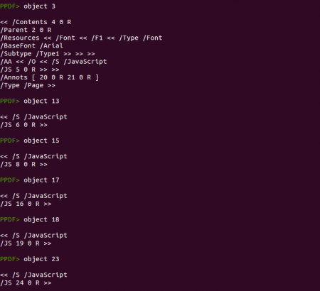Peepdf Black Hat Arsenal Challenge Javascript