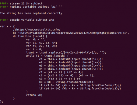 Peepdf Black Hat Arsenal Challenge Subject Dec